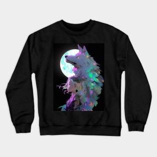 Wolf girl Crewneck Sweatshirt